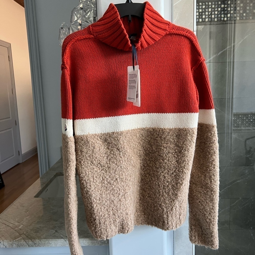 Moncler Colorblock Wool Blend Sweater - Picture 9 of 13